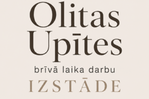 Izstādes plakāts ar tekstu: LONES TAUTAS NAMĀ Olitas Upītes brīvā laika darbu IZSTĀDE No 15.05. līdz 05.06. Vairāk informācijas: +371 29356839. Apakšā norādīts, ka pasākuma laikā var tikt fotografēts un filmēts, materiāli informatīvos nolūkos var tikt publicēti novada mājaslapā, informatīvajos izdevumos un citos sociālajos tīklos. Redzami Jēkabpils novada Kultūras pārvaldes logotipi un gads 2026.