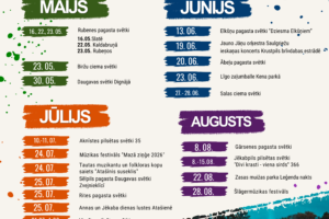 VĒRIENĪGĀKIE PASĀKUMI JĒKABPILS NOVADĀ