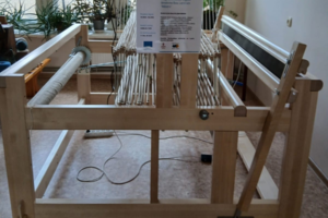 Projekta ietvaros iegādātas aušanas stelles