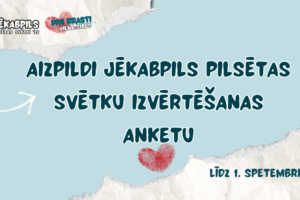 Jēkabpils pilsētas svētku apmeklētāji tiek aicināti aizpildīt svētku izvērtēšanas anketas