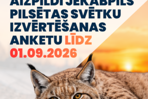 Aizpildi Jēkabpils pilsētas svētku 2026 izvērtēšanas anketu