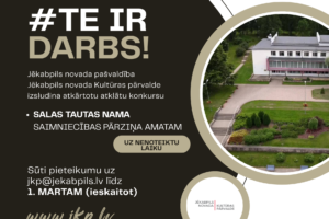 Vakance Salas Tautas namā