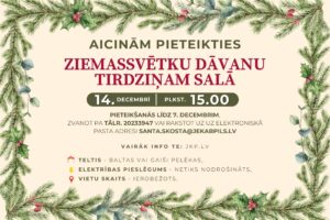Atvērta pieteikšanās Ziemassvētku tirdziņam Salā